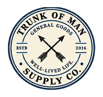 Trunk of Man Supply Co. seal